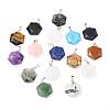 Faceted Gemstone Pendants G-F340-03-1