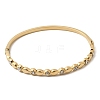 304 Stainless Steel Rhinestone Hinged Bangles for Women BJEW-B168-03A-G-4