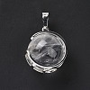 Natural Quartz Crystal Pendants G-A212-01P-06-3