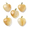 Natural Topaz Jade Pendants G-G956-B35-G-1