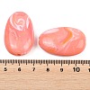Opaque Acrylic Imitation Gemstone Beads OACR-G064-11-3