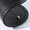 8Pcs 8 Colors Imitation Leather Bag Bottoms FIND-BBC0004-55-6