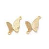 Brass Butterfly Links KK-D504-25B-G-1
