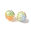 Two Tone Transparent Acrylic Beads OACR-D304-02A-2
