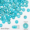 SUNNYCLUE 1 Strand Natural Howlite Beads Strands TURQ-SC0001-26A-2