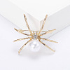 Spider with Plastic Pearl Pins PW-WG19805-03-1