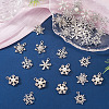 36Pcs 6 Styles Alloy Rhinestone Pendants FIND-TA0010-05-6