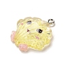 Marine Animal Series Resin Pendants RESI-Q012-01A-02-2