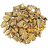 100Pcs 10 Styles Alloy Bead Cone FIND-SP0003-55-6