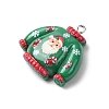 Christmas Opaque Resin Pendants RESI-A049-05D-2