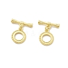 Brass Toggle Clasps LS-KK-A223-34G-1