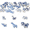 12Pcs 6 Styles Handmade Porcelain Beads PORC-TA0001-68-2