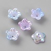 Opaque Acrylic Bead Caps OACR-CJC0010-03B-1