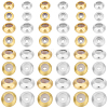 64Pcs 8 Styles Brass Beads KK-BBC0017-88-1