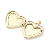 Printed Brass Locket Pendants KK-CBA9B3D-01G-01-2