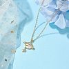 Brass Pendants Necklaces X1-NJEW-TA00163-3