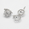 Brass Cage Pendants LS-KK-G323-35A-P-NR-2