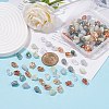 ARRICRAFT 140Pcs 7 Colors Electroplate Glass Beads EGLA-AR0001-09-3