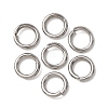 Tarnish Resistant 304 Stainless Steel Open Jump Rings STAS-E067-08-7mm-1