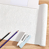 1 Sheet Embossed Flower Pattern Imitation Leather Fabric DIY-CL0002-19E-7