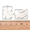 201 Stainless Steel Pendants SA-CBA49C1-04P-3