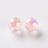 Transparent Acrylic Beads LS-X-TACR-S152-15B-SS2112-2