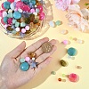 210Pcs 8 Styles Transparent Acrylic Beads OACR-YW0003-22-5