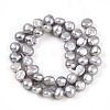 Natural Cultured Freshwater Pearl Beads Strands PEAR-N014-03J-01-2