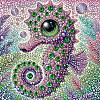 Seahorse DIY Diamond Painting Kits PW-WGDFC9D-01-1