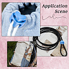 100Pcs 10 Colors Plastic Cord Locks FIND-SP0005-12-6