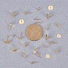   304 Stainless Steel Stud Earring Findings STAS-PH0010-16G-4