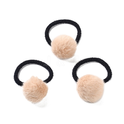 Imitation Wool Girls Hair Accessories OHAR-S190-17F-1