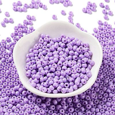 Baking Paint Glass Seed Beads SEED-H002-I-A531-1