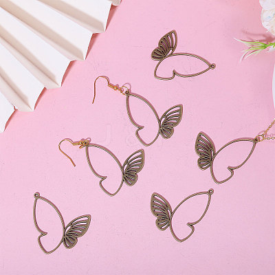24Pcs Tibetan Style Alloy Pendants FIND-CA0003-25B-1
