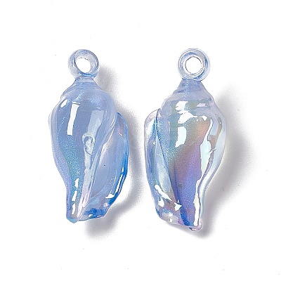 UV Plating Acrylic Pendants PACR-M003-09F-1