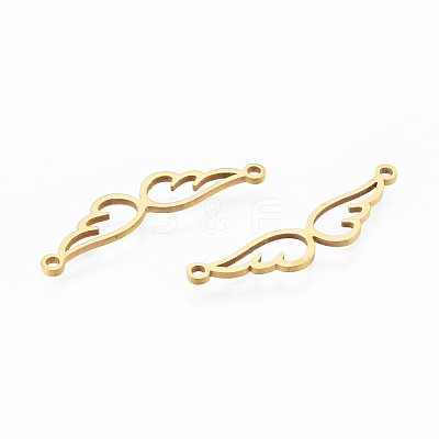 201 Stainless Steel Connector Charms STAS-N090-LA936-2-1