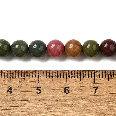 Dyed Natural Malaysia Jade Beads Strands G-G021-02A-16-1