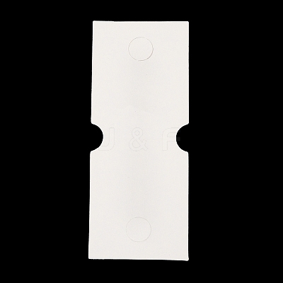 Fold Over Paper Jewelry Display Cards CDIS-M005-22-1
