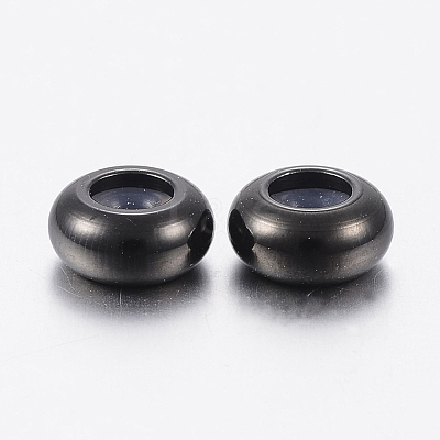 202 Stainless Steel Beads STAS-F148-8mm-07B-1
