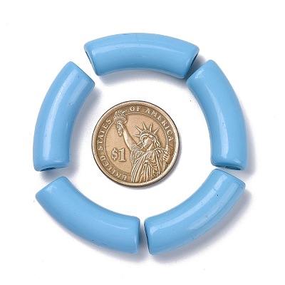 Opaque Acrylic Beads X1-SACR-S677-075-1
