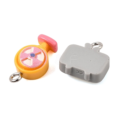 Kawaii Home Appliances Opaque Resin Pendants RE-CBA814E-02-1