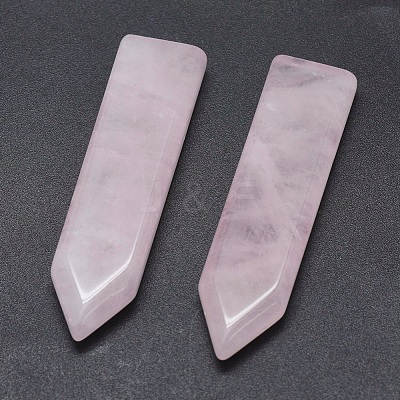 Natural Rose Quartz Cabochons G-P384-E05-1