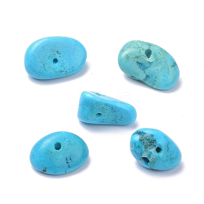 Natural Magnesite Beads Strands TURQ-P001-02A-02-1