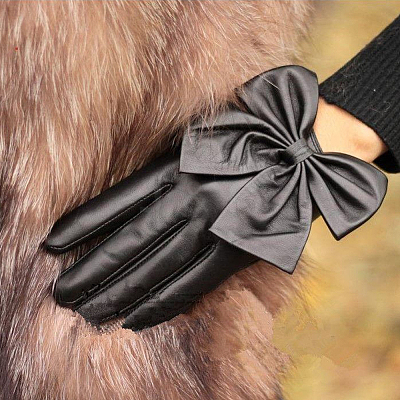 1 Pair PU Leather Gloves DIY-CL0001-92-1