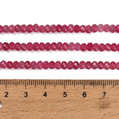 Dyed Natural White Jade Beads Strands GG-CBAF9EE-A18-3x4mm-1