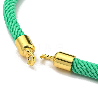 Nylon Cords Bracelet Makings Fit for Connector Charms AJEW-P116-02G-1