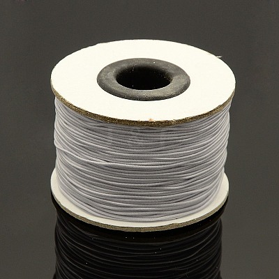 Elastic Round Jewelry Beading Cords Nylon Threads NWIR-L003-C-01-1