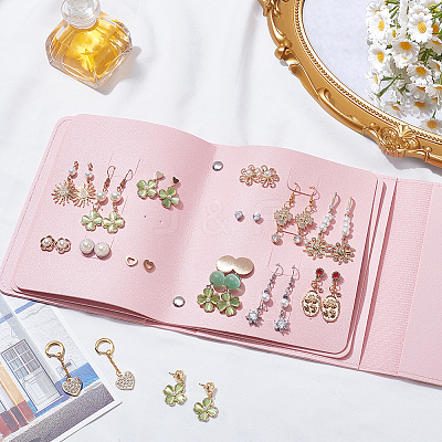 PU Leather Earring Storage Bags AJEW-SP0006-24C-1