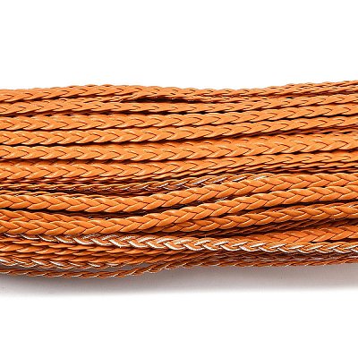 3-Ply PU Leather Braided Cord OCOR-Q059-01L-1