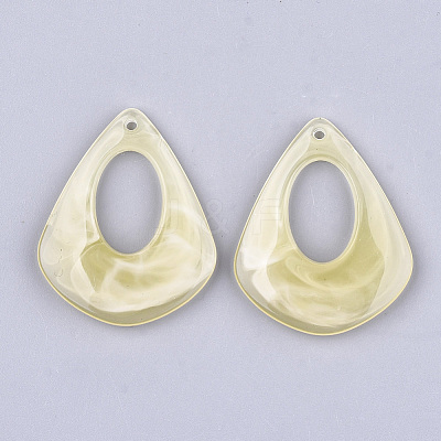 Acrylic Pendants X-OACR-S021-01I-1